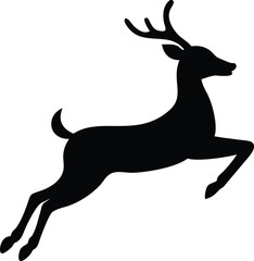 deer silhouette vector