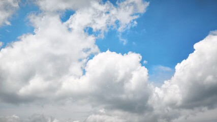 blue sky with clouds