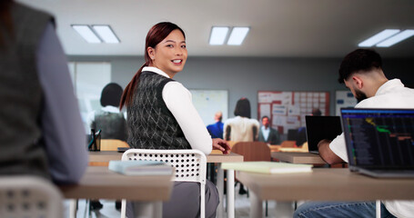 People Studying And Learning