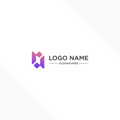 letter RJ logo design template elements