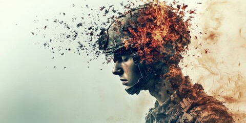 Post traumatic stress disorder PTSD is a mental health condition that caused by an extremely stressful or terrifying event either being part of it or witnessing it