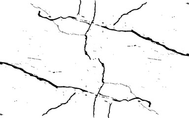 White black grey wall, floor with pattern and cracks, texture background, The Cracks Grunge Urban Background.