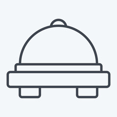 Icon Cooking. related to Hobbies symbol. line style. design editable