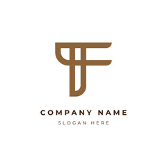 F Letter Logo Template for Modern Branding