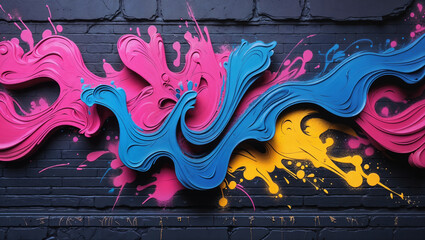 graffiti on wall