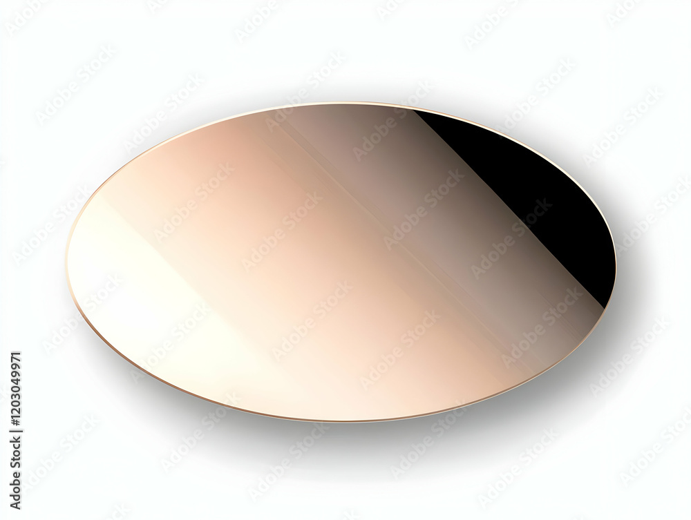 Wall mural Abstract Rose Gold Circle Background