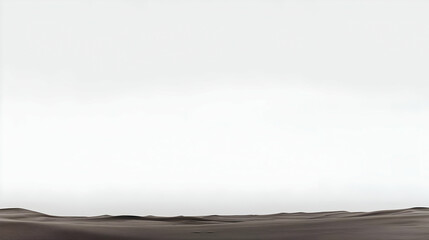 Desert Landscape Photo: Minimalist Dunes