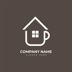 Creative Coffee House Logo Design Template