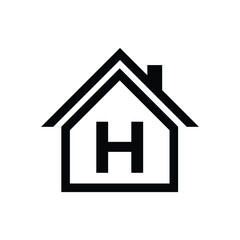 Elegant Home Logo for Modern Real Estate