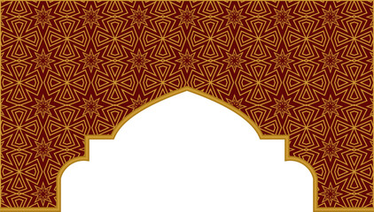 Islamic Pattern Header Decoration