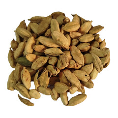 pods isolated on white background