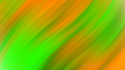 Orange Green Gradient Bright abstract rainbow background with colorful lines and a vibrant, smooth texture