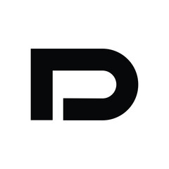 Dynamic D Logo for Modern Business Identity