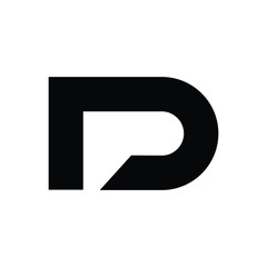 Dynamic D Logo for Modern Business Identity