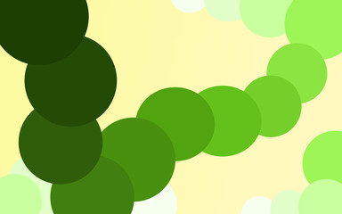 green pattern background
