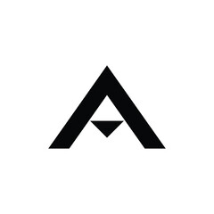 Abstract A Letter Logo Design Inspiration