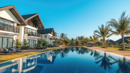 Luxury Resort Poolside Villas Tropical Getaway