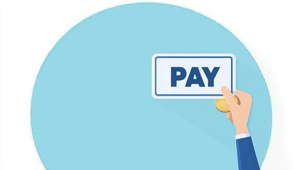 A hand holding a payment card, symbolizing financial transactions.