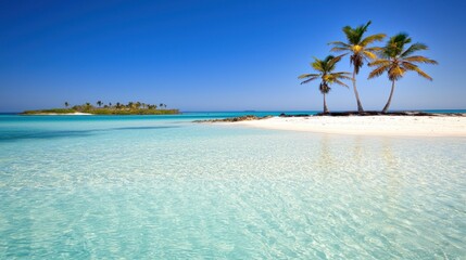 Fototapeta premium Tropical Island Paradise