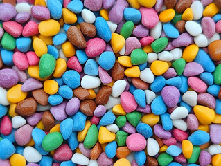 Colorful Pebble Illustration