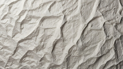Fototapeta premium a plain white paper background with soft wrinkles and natural textures