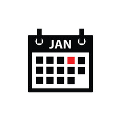 Calendar Icon Set for Efficient Date Organization