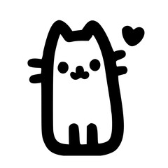 A Delightful Array of Cute and Unique Cat Icons: Expressing the Joyful Mischief, Cuddly Charm, and Artistic Flair of Our Furry Friends in a Variety of Fun, Playful, and Imaginative Designs