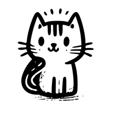 A Charming Collection of Unique Cat Icons Playful, Whimsical, and Adorably Designed to Capture the Heartwarming Expressions, Quirky Personalities, and Irresistible Cuteness of Felines in Modern