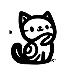 A Charming Collection of Unique Cat Icons Playful, Whimsical, and Adorably Designed to Capture the Heartwarming Expressions, Quirky Personalities, and Irresistible Cuteness of Felines in Modern