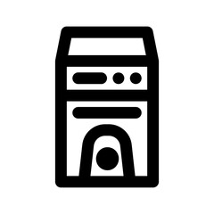 Fototapeta premium CPU icon