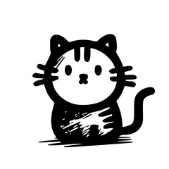 A Charming Collection of Unique Cat Icons Playful, Whimsical, and Adorably Designed to Capture the Heartwarming Expressions, Quirky Personalities, and Irresistible Cuteness of Felines in Modern