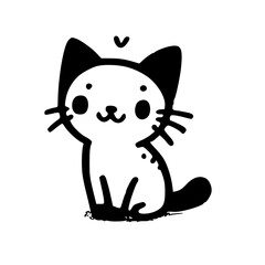 A Charming Collection of Unique Cat Icons Playful, Whimsical, and Adorably Designed to Capture the Heartwarming Expressions, Quirky Personalities, and Irresistible Cuteness of Felines in Modern