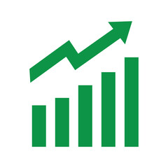 Modern Stock Market Graphic Icon Set