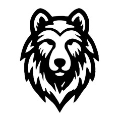 Symbol of Untamed Majesty The Artistic Representation of a Wolf Icon, Featuring Bold Creativity and Minimalist Design to Reflect the Mystery, Strength, and Fierce Elegance of the Wild