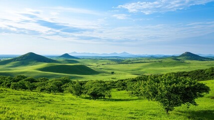 Serene Rolling Hills Landscape