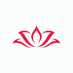 Obraz premium Beauty Lotus flowers logo Template icon