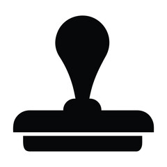 Clone, press, stamp icon