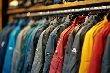 Obraz premium Ski Jacket Hanging