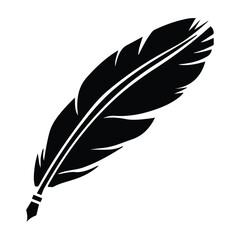 Fototapeta premium Feather, light, icon