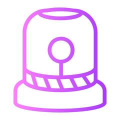Siren gradient icon