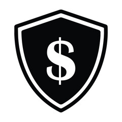 Bank, dollar, money icon