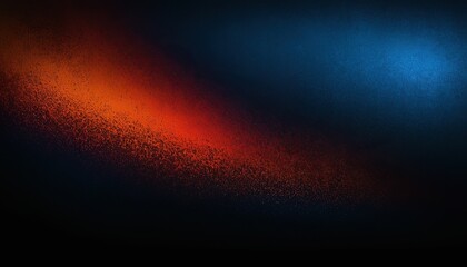 Cosmic Convergence: Abstract art featuring a dynamic interplay of deep red and blue hues, creating a sense of movement and celestial energy.  The textured.