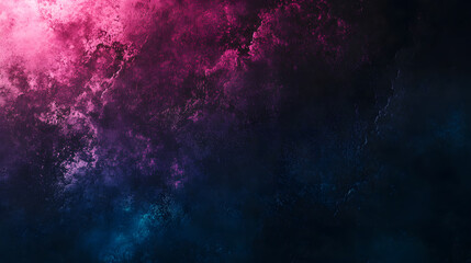 Obraz premium Vast starry sky with nebula clouds blending in deep purple tones.