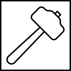 Sledgehammer Icon Design