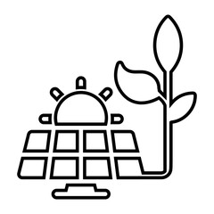 Smart Agriculture, Farming, and Irrigation Icon Set for Digital and Eco-Friendly Solutions