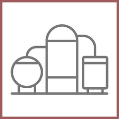 Refinery Icon Design