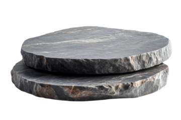 Unique dark slate stone slabs ideal for outdoor cooking or tabletop decoration in various settings