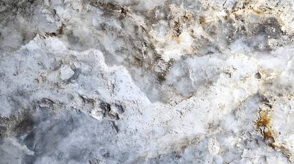 Fototapeta premium Elegant marble texture with soft gray and gold veins.