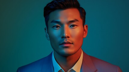 Serenity and Strength: The Hopeful Male Expression