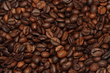 Coffee beans, coffee, texture, background